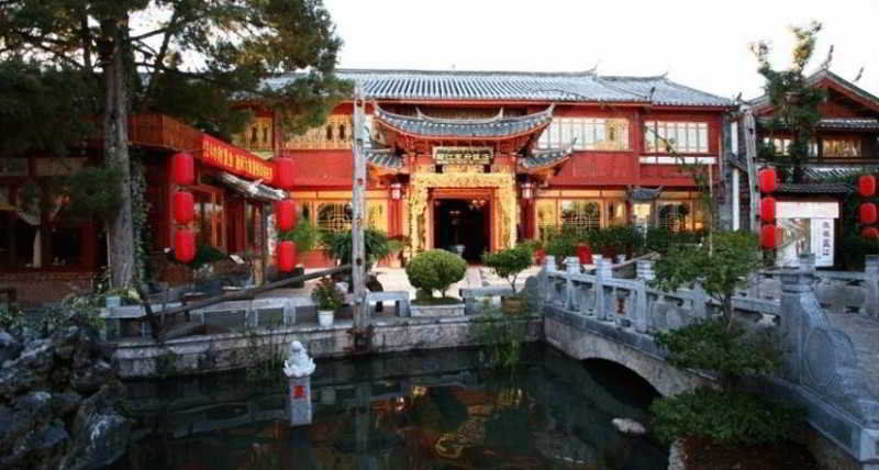 Lijiang Wangfu Hotel Esterno foto